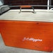 Vintage Rare Orange JC Higgins Metal Ice Chest Cooler & Bottle Opener