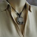 FOSSIL AMMONITE Pendant from Madagascar - very cool and unique.