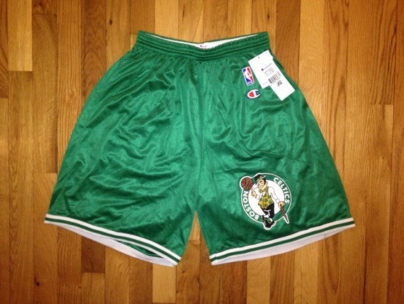 boston celtics vintage shorts