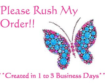 Rush My SHIRT ONLY Order Please, Expedited Creation, Made in 1 to 3 Days