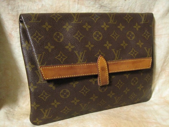 Louis Vuitton/ Vintage/Mongram/Envelope Clutch bag/Pochette
