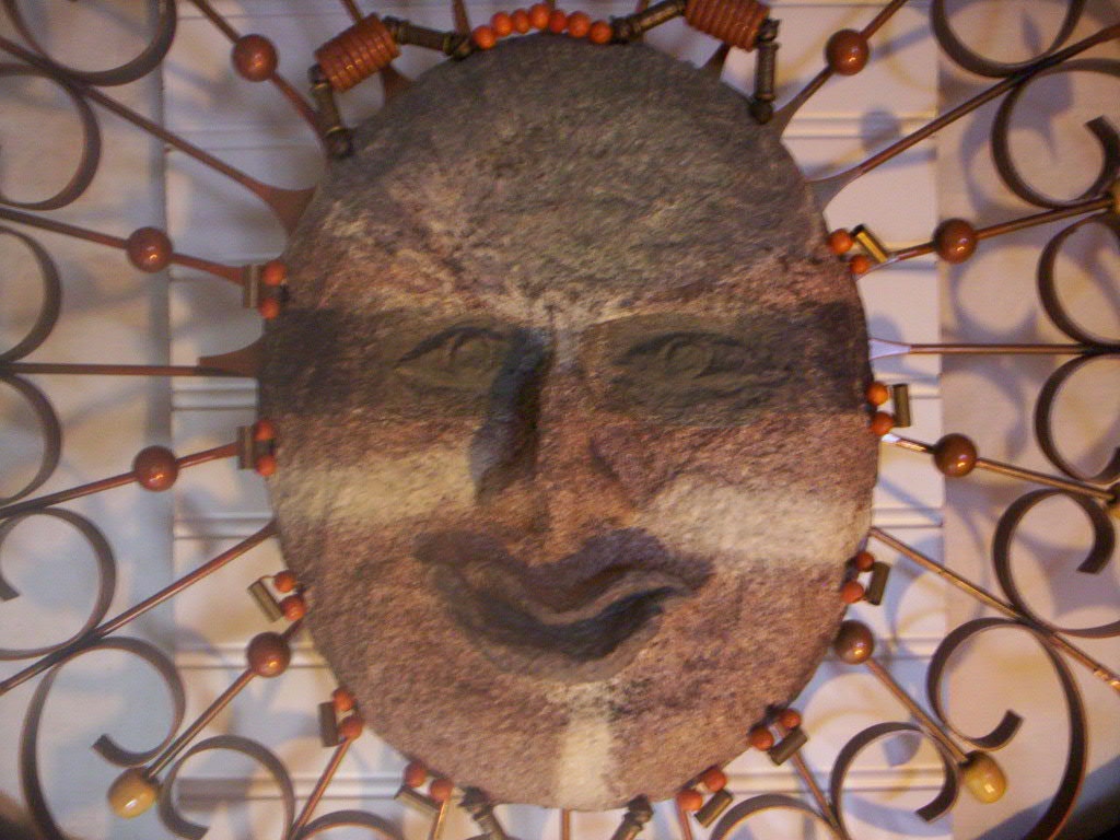 Paper mache wall art/Metal wall art/Bead relief art/Mixed