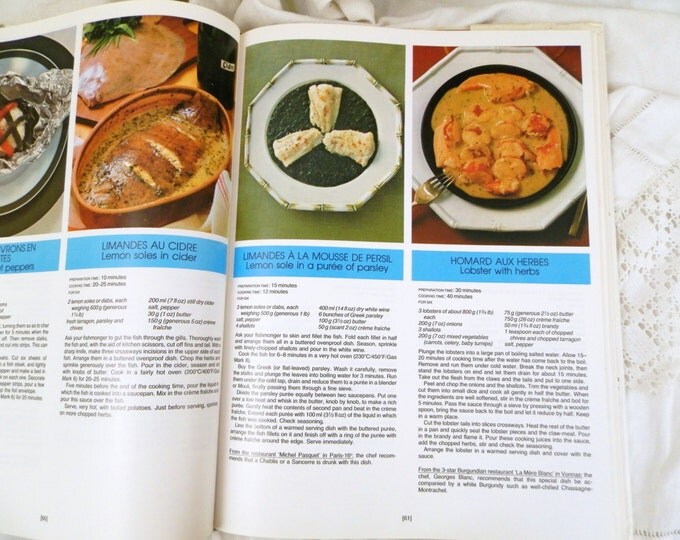 Vintage French 1985 The Second Elle Cook Book 192 pages Written in English / French Cook Book / Vintage Retro Home Interior / House Wife Vintage French 1985 The Second Elle Cook Book 192 pages Written in English / French Cook Book / Vintage Retro Home Interior / House Wife