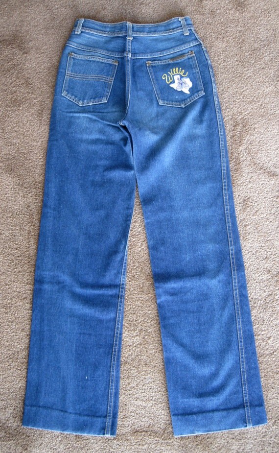 Willie Nelson Jeans Rare Vintage and Sassy 1970s/1980s