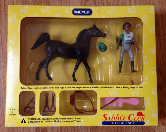 Breyer Horse Saddle Club Gift Set Carole & Starlight NIB