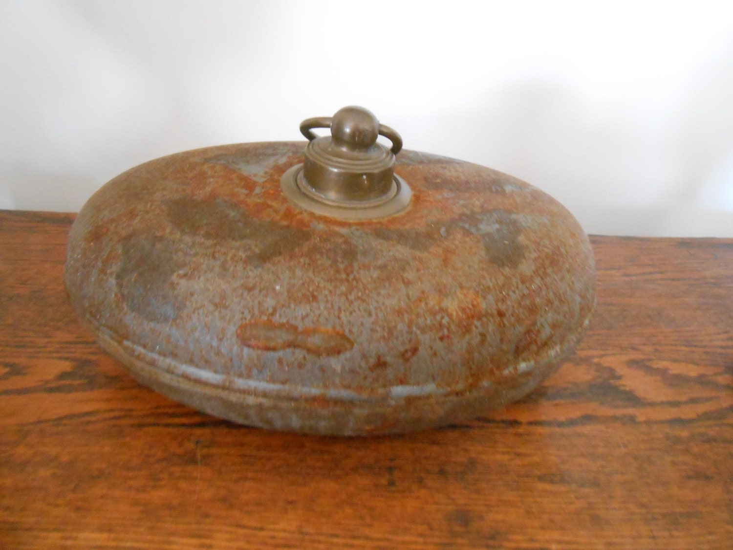 Antique Metal Hot Water Bottle Foot Warmer Bed by RememberingDiane