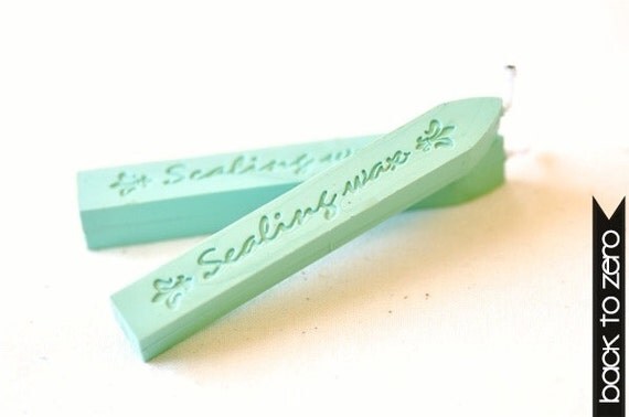 Perles à Cacheter Cire Verte CRASPIRE - Kit Sceau Cire Pour Mariage