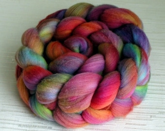 SALE: Merino Wool Roving - Hand Painted Felting or Spinning Fiber