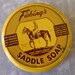 Vintage 1950s Yellow Fiebing's Saddle Soap Tin Fiebing Chemical Company Milwaukee Wisconsin