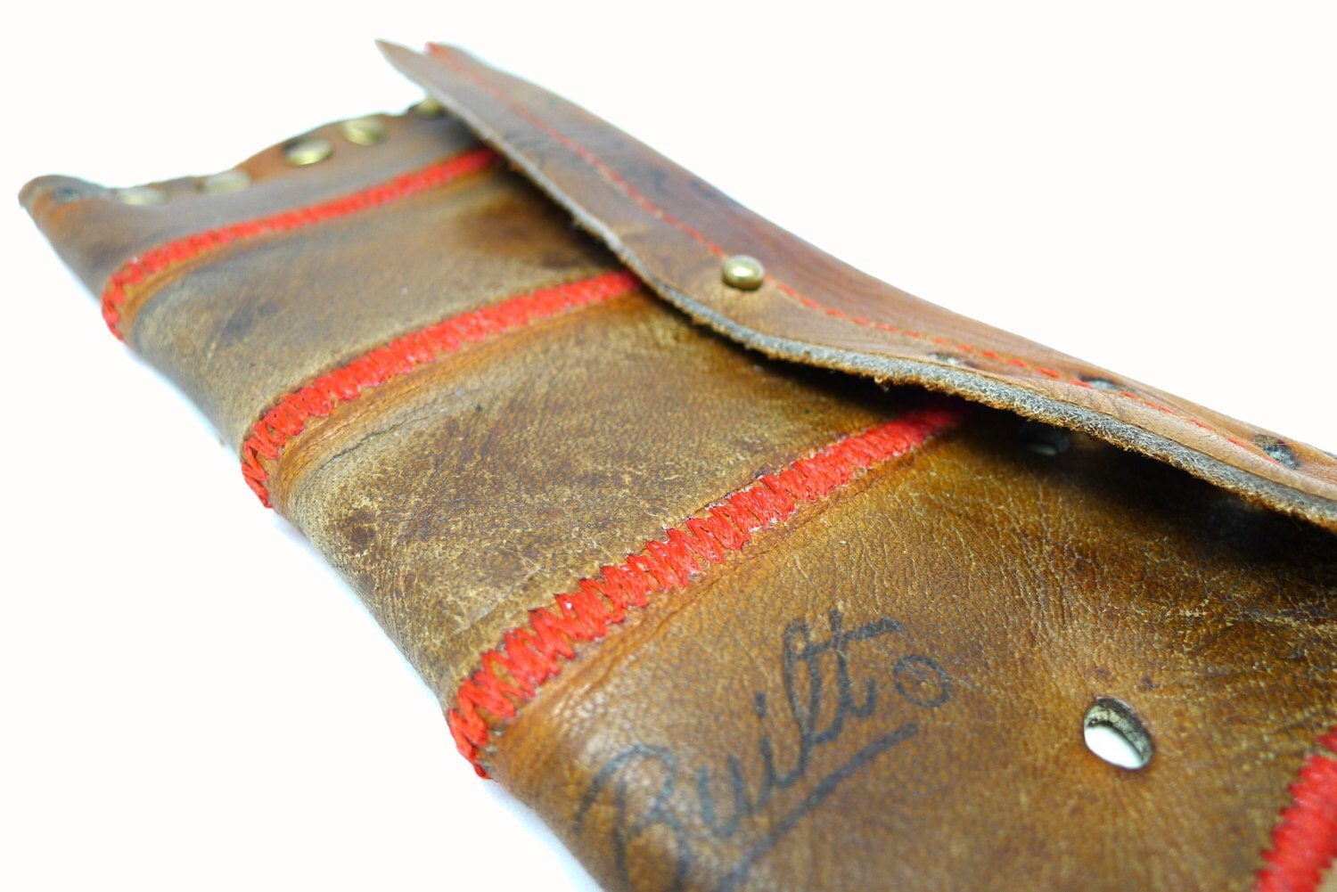 Vintage Baseball Glove Leather Wallet