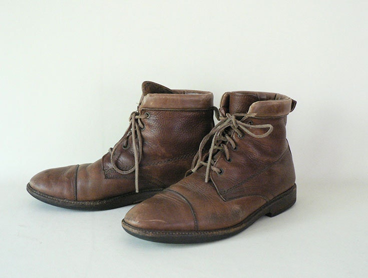 Mens Vintage Eddie Bauer Ankle Boots Size 10
