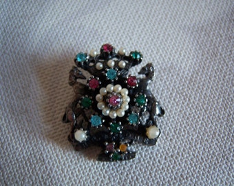 Rare Coro BRETAGNE Brooch Pin
