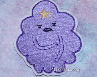 Lumpy Space Princess Adventure Time Iron On Embroidery Patch MTCoffinz
