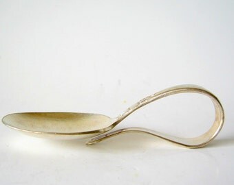 silverplate baby spoon
