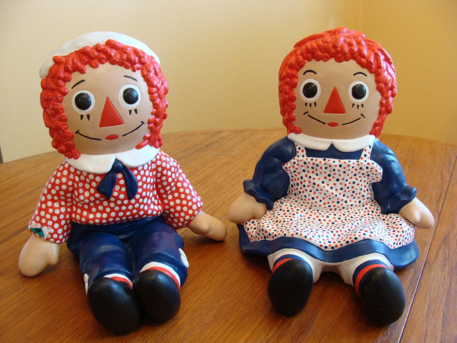 ceramic raggedy ann and andy