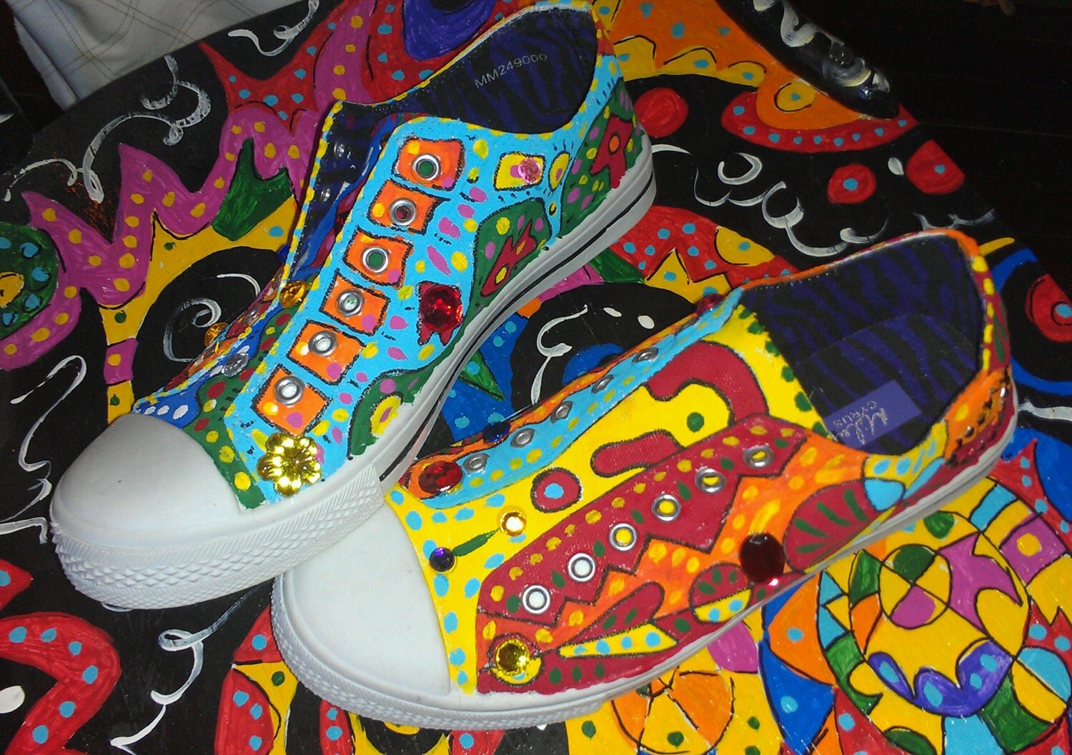 custom painted shoes for sale