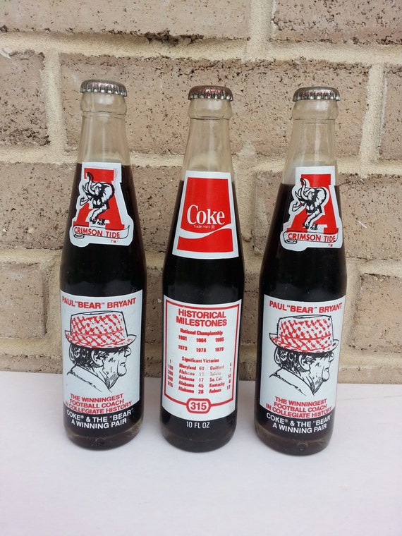 Alabama Crimson Tide Coca-Cola Bottle