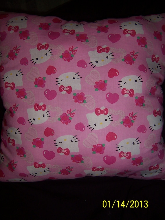 Hand-made Hello Kitty throw pillow
