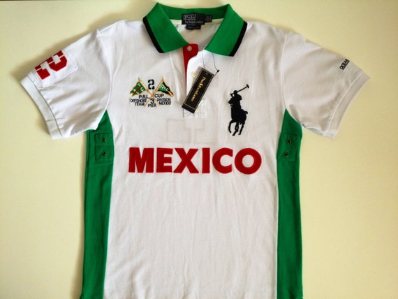 Items similar to Ralph Lauren Mexico Polo on Etsy