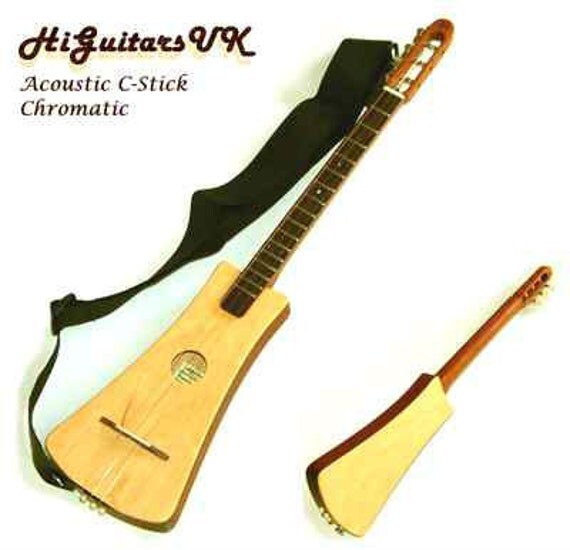 UK Made Chromatic C Stick Dulcimer by HiGuitarsUK. 3 String