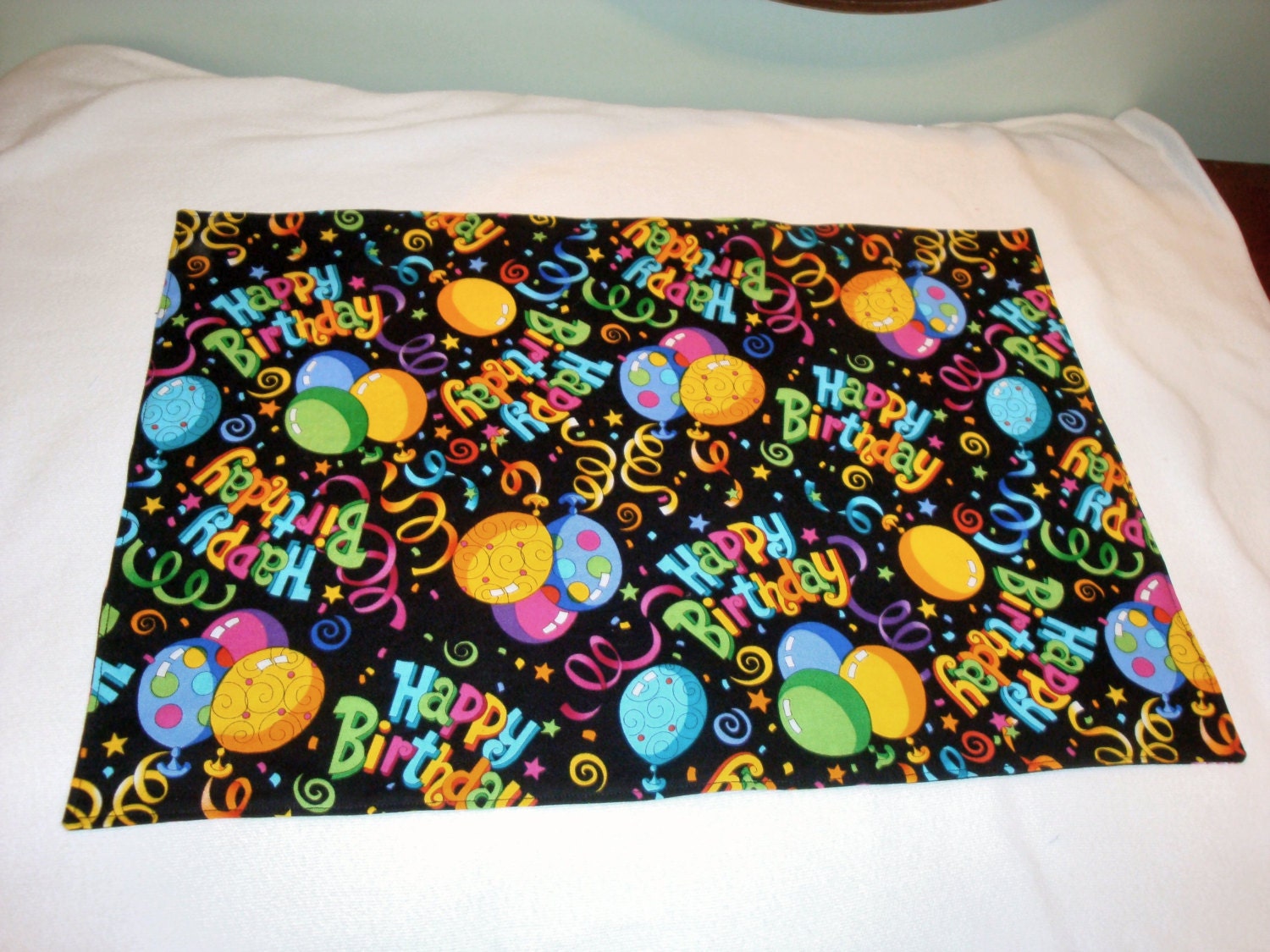 Set of 6 Birthday Placemats Birthday Placemats Birthday