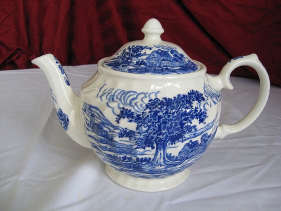 Windsor Teapot Made In England by LadyEvesAntiques on Etsy