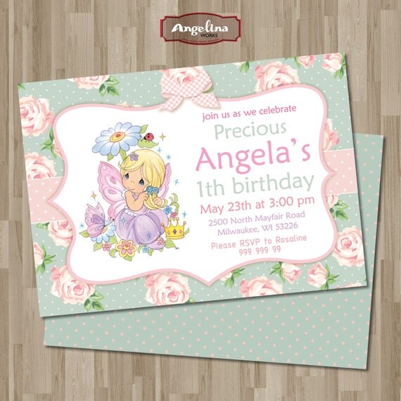 Precious Moments Invitations For Birthday 4