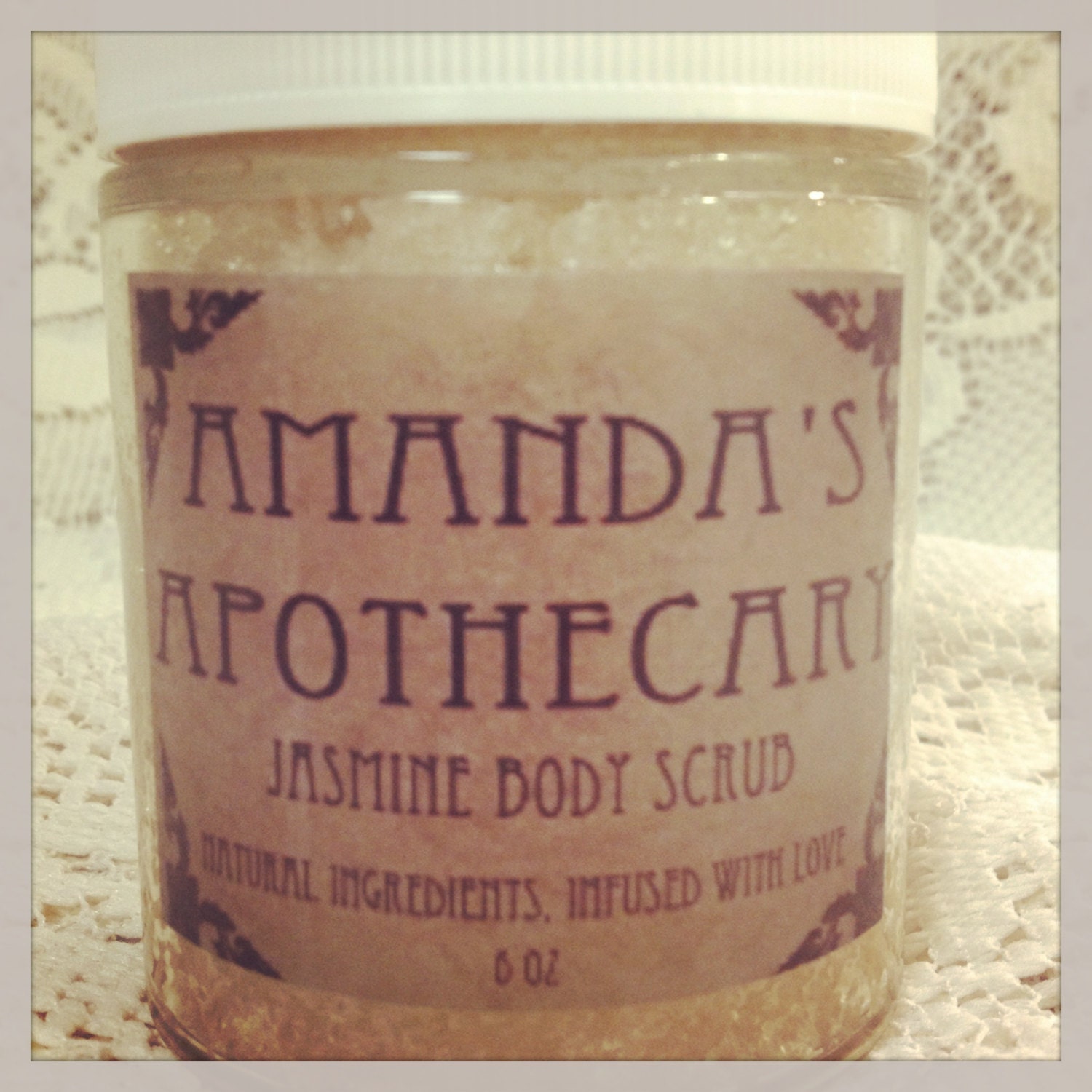 Jasmine Sugar Body Scrub 6 oz