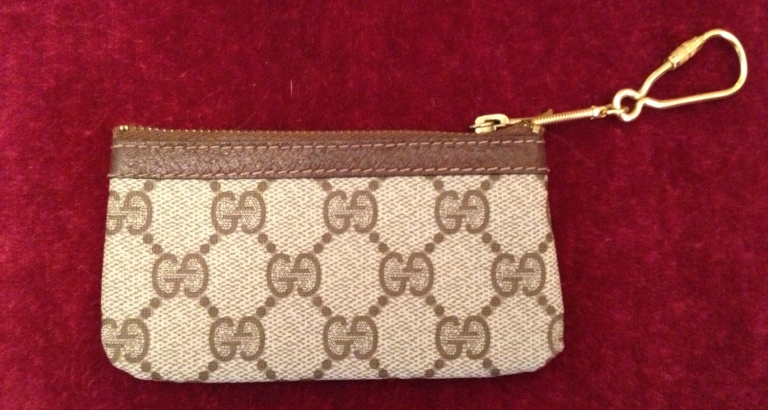 vintage gucci coin pouch