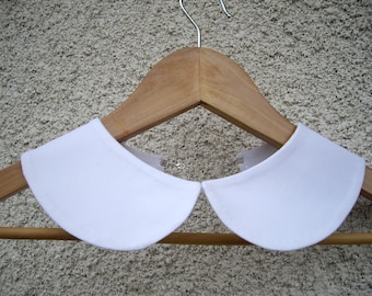 Peter Pan Collar Necklace,Detachable White Collar,Halloween Costume Ideas,Hand Made From Fine Cotton Fabric