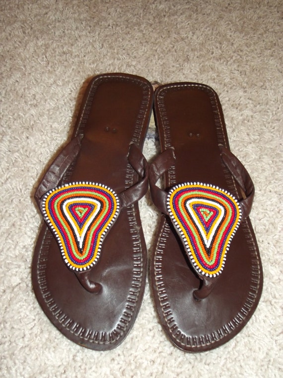 Items similar to Kenyan African Sandals on Etsy