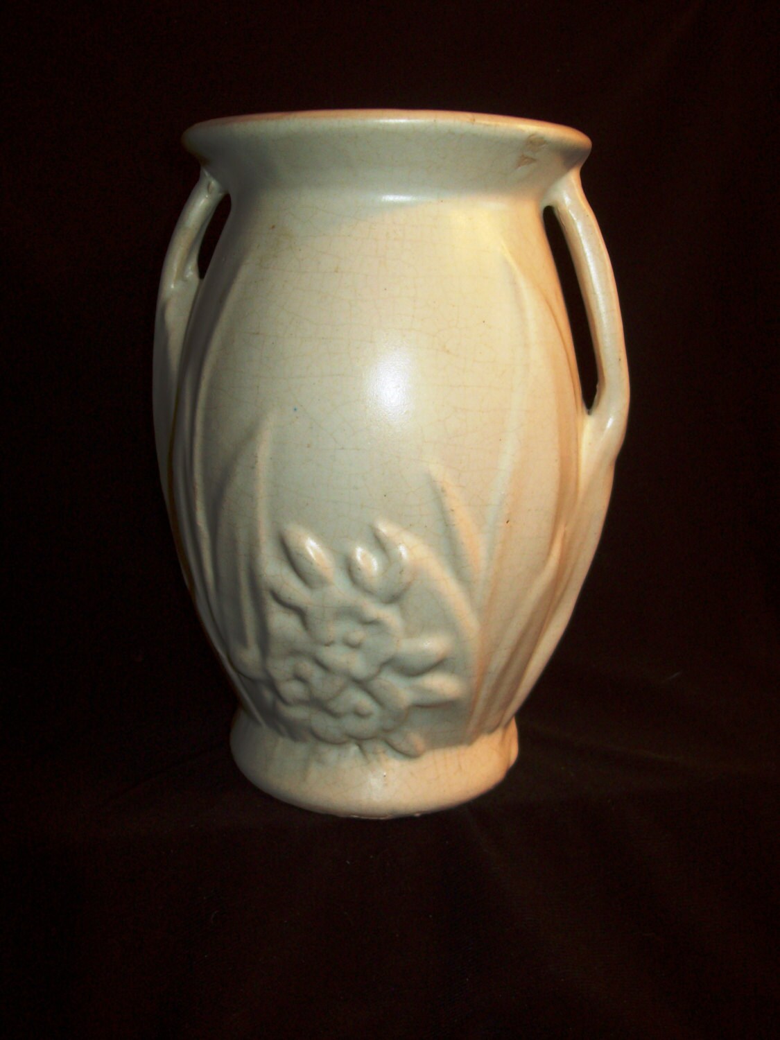 Vintage Ceramic Vase UnMarked McCoy USA