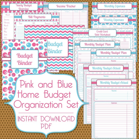 household budget workbook