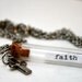 Mini Bottle Necklace - Faith