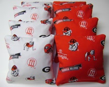 8PCS 10x10cm Set Di Sacchetti Di Fagioli Di Cornhole Sacchi Di Stoffa Di Mais Riempi Di Mais Attrezzature Per L'allenamento All'aperto Gioco Di Lancio Di Buche Di Mais - Foto 8