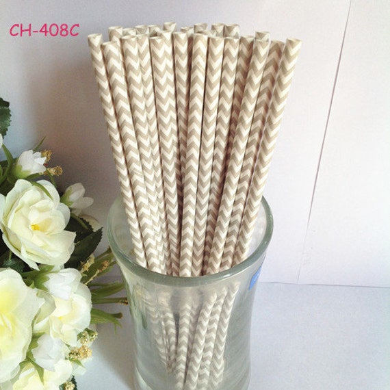 Chevron Paper Straws 150 Paper Straw Cake Pop Sticks