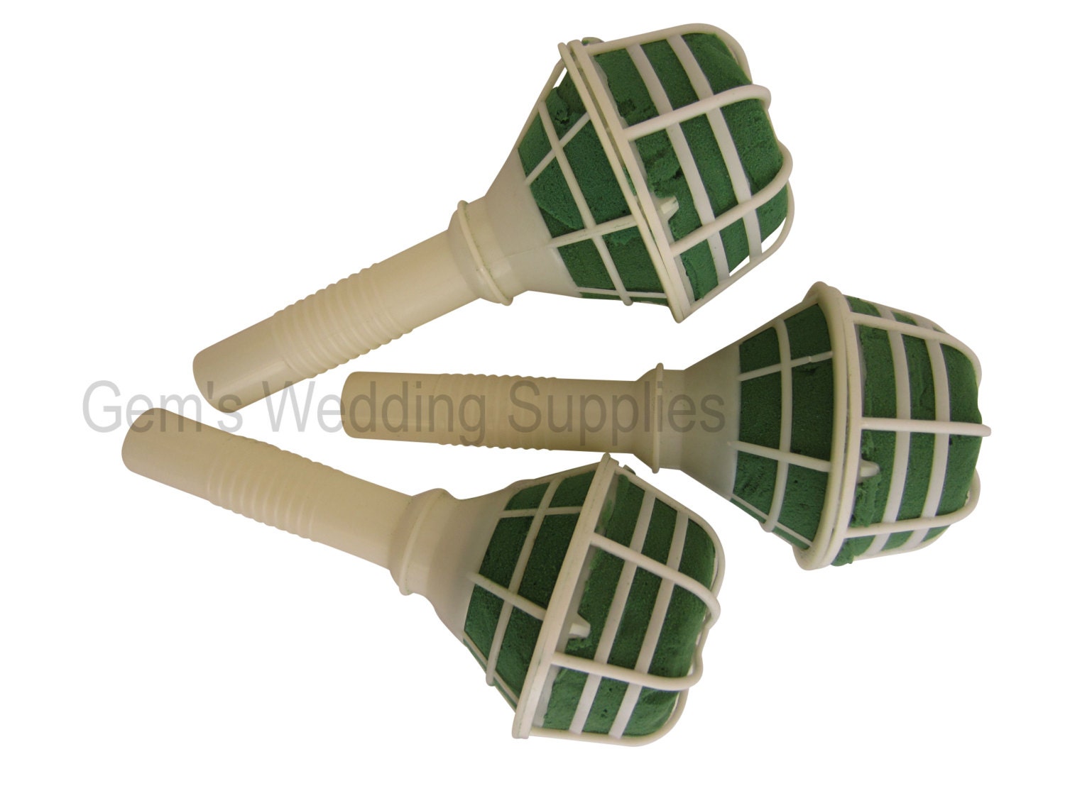 3 x Bouquet holders wedding flower FREE by GemsWeddingSupplies