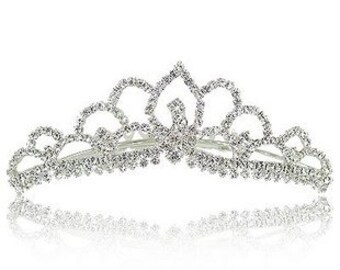 Artificial diamond crown for Bridal Wedding,Anniversary