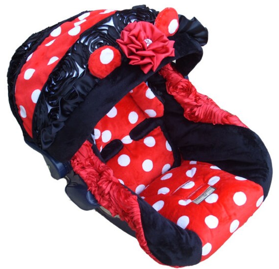 Items similar to NollieCovers Infant Car Seat Replacement Cover Silver Package (Baby MiMi Mouse