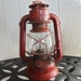 Vintage Dietz Comet Red Kerosene Railroad Lantern H-12