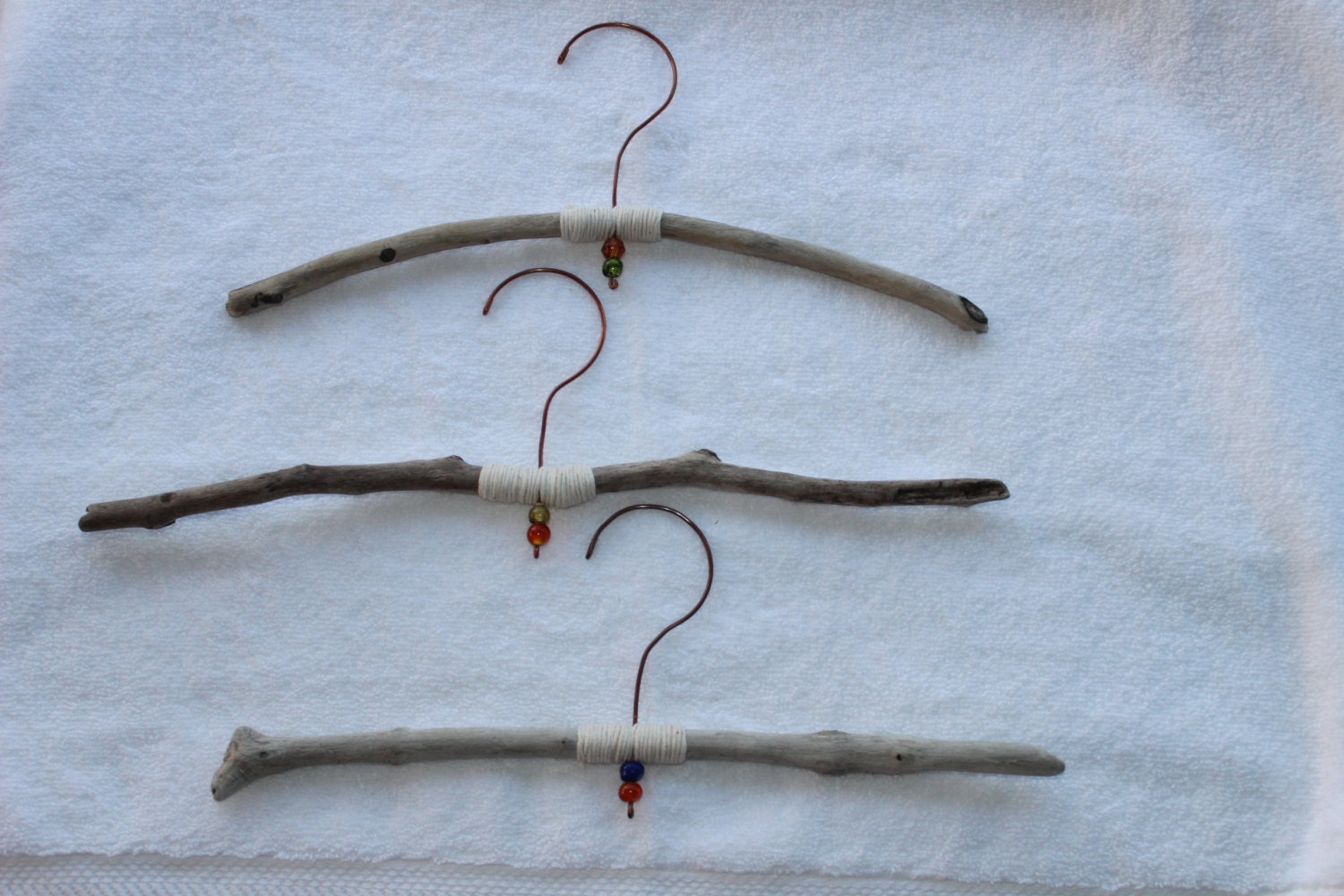 Driftwood Hangers Set of 3 Driftwood Display for Clothing