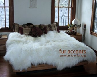 Man Made Polar Bear Skin Rug. Soft. Plush. Realistic. Premium Quality – Fur Accents Man Made Polar Bear Skin Rug. Soft. Plush. Realistic. Premium Quality – Fur Accents