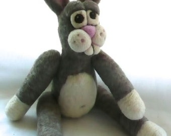 Floyd Flopsy Bunny - A needle felted art doll