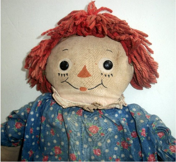 antique raggedy ann