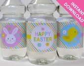INSTANT DOWNLOAD Printable Easter Drink Bottle Labels (Digital File) Il_170x135