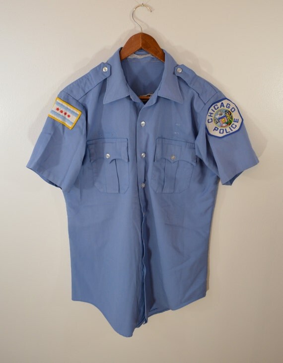 Vintage Official CHICAGO POLICE Uniform Shirt 1960's or