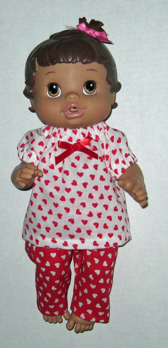 Baby Alive Doll Clothes Sweet Heart Set Fits 12 13 Inch Baby