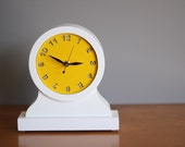 modern mantel clock - desktop clock - uncommon