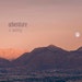 Southwest wall decor, Adventure is waiting, Inspirational, Pink, Rustic Mountains, 8x10 Typography Print