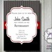 Retirement Invitation (Printable)